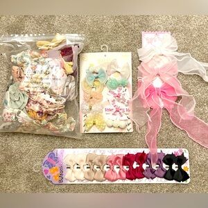 Girl’s headband and bows. See photos! Huge bundle!